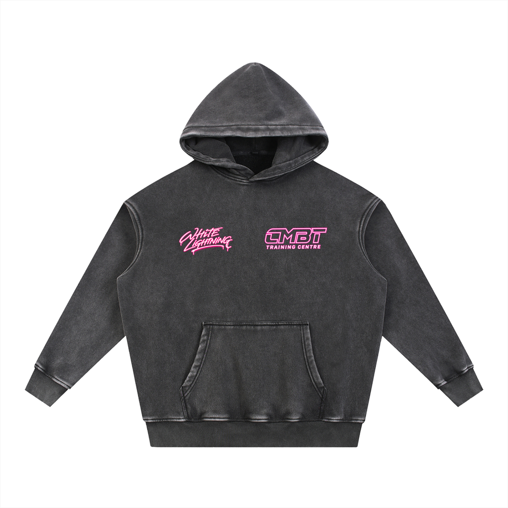 WHITE LIGHTNING HOODIE