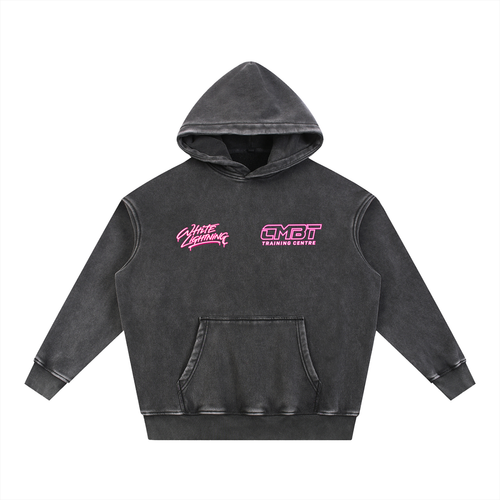 WHITE LIGHTNING HOODIE
