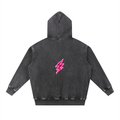 WHITE LIGHTNING HOODIE
