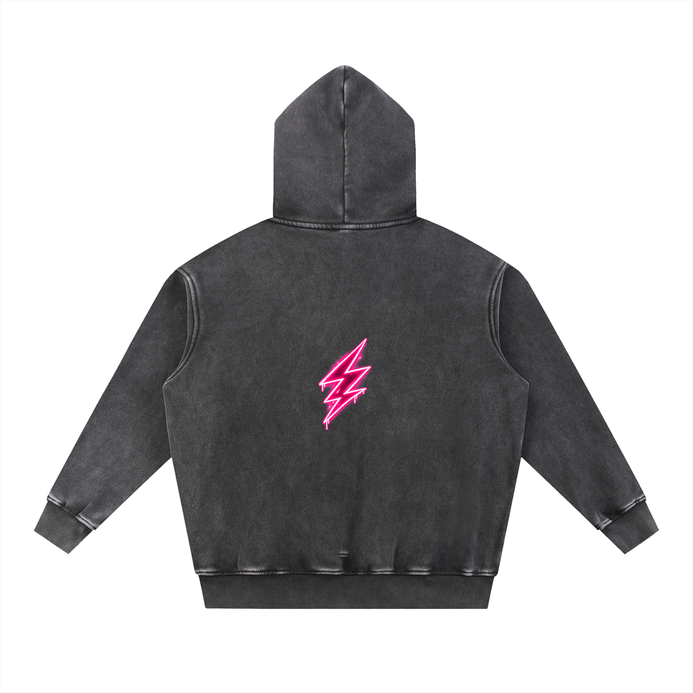 WHITE LIGHTNING HOODIE